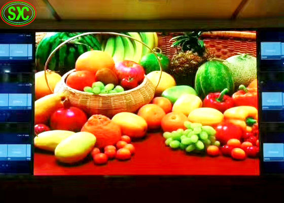 Good price Plastic Indoor Led Advertising Screen , Aluminum Decorative P3 Led Display online