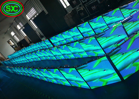led screen stage backdrop Indoor P3.91 die-casting aluminum rental led display Super slim rental cabinet indoor rental led panel