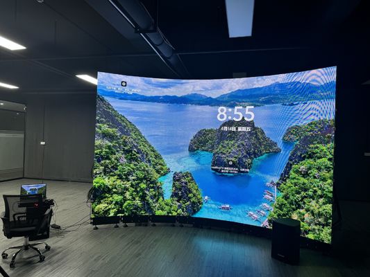 Good price Rental Screen Removable HD Glass Crystal Chip P5 Transparent LED Display online