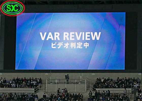 Die Cast Aluminum Cabinet Outdoor Full Color LED Screen 720Hz Refresh Frequency