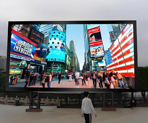 Real Pixel 1R1G1B Score Led Billboard with and 860w/m2 Average Power Consumption