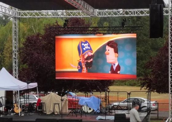 P8 Waterproof Outdoor LED Rental Screen Module Size 192mm X192mm