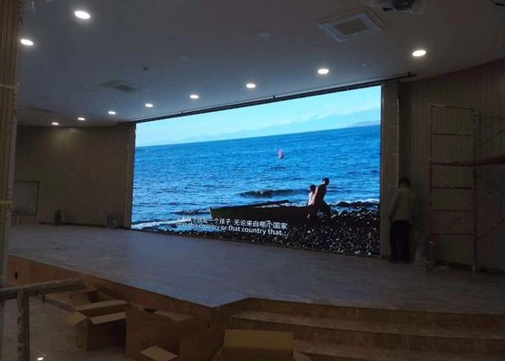 High Brightness Rental Soft Module P4 Advertising LED Display Video Wall Conference SMD2121 advertising led screen