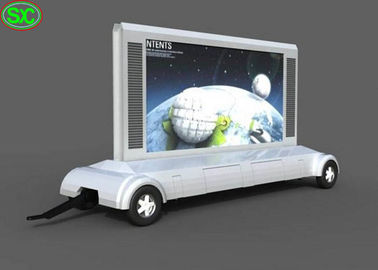 Advertising Trailer TV Screen Mobile Truck Sign P6 Outdoor LED Display