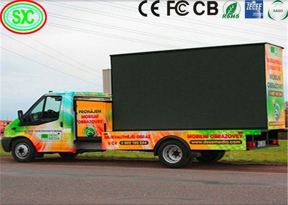Good price 60Hz Frame Rate Mobile Truck LED Display for Outdoor Advertising on the Move online