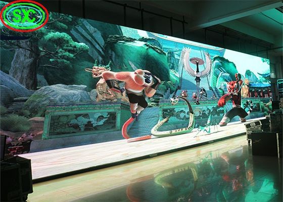 Stage Lighting Solution 50/60 Hz Input Voltage LED Stage Screens with 2.604mm Pixel Pitch