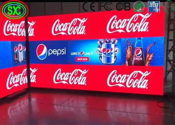 Good price P3 Indoor Steel Full Color Advertising LED Screen With 3 Years Warranty online