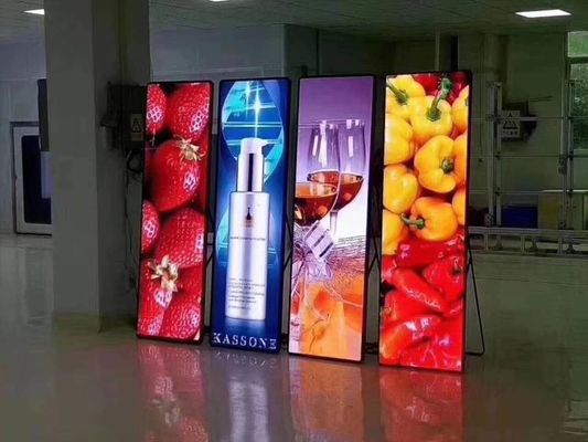 Easy-to-Install Commercial LED Display Screen with SMD2121 Led Chips and 1R1G1B Color Configuration