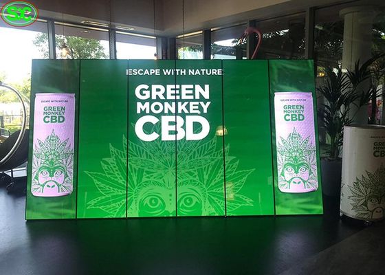 Aluminum Panel Material Advertising LED Screens with SMD2121 Led Chips for Effective Marketing Strategies