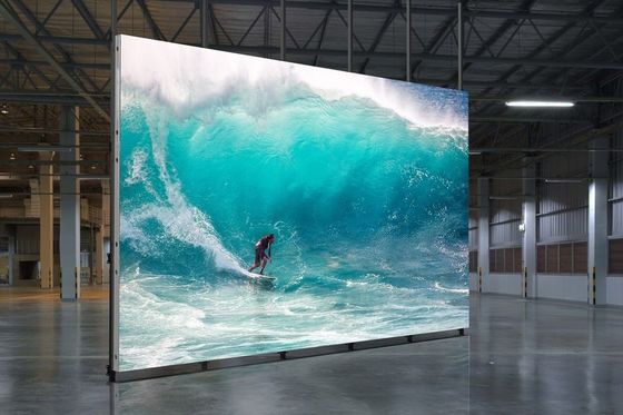 Good price HD Flexible LED Display Screen COB P0.9 Die-Cast Aluminum Rental Screen Customizable Meeting Room Church online