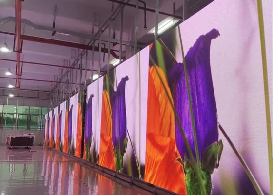 Quality P3.91  Die-Casting Aluminum Soft Module HD Waterproof LED Advertising Screen Three Years Warranty factory