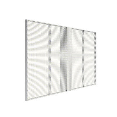 Good price P4.81 Rental Transparent LED Screen 1/16 Scanning 250*250mm Module For Commercial Center Street online