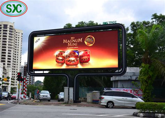 Good price high resolution digital outdoor advertising p4 256*128 module smd full color outdoor hanging led display online