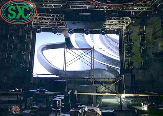 Good price High Definition Indoor LED Display Board P4 Energy Saving Hanging LED Display For Location Shooting online