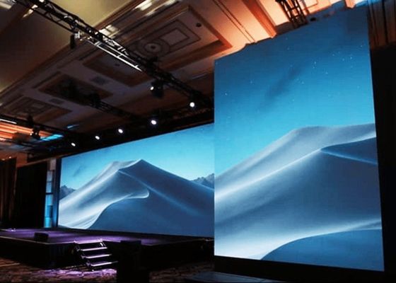P4 4mm Indoor Full Color Rental LED Display 600W/M2 160° Viewing Angle