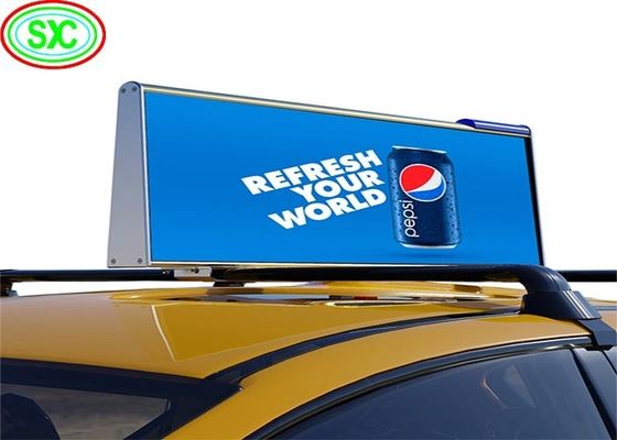 Good price Customizable P3 LED Taxi Top Screen Ads Small, Detachable And Easy To Install online