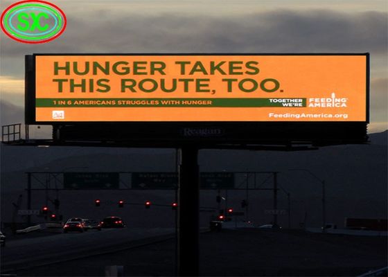 R 625-630nm LED Parameter LED Billboards for Outdoor Advertising Full Color Capability