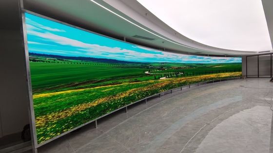 Aluminum Cabinet Material Fixed Led Display with Customized Cabinet Size and Mtbf 5000 Hours