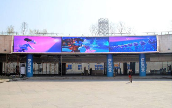 Good price P10 full color advertising led display board HD NOVA conrrol BIG display advertising led screen online