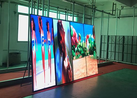 P2mm Pitch LED Poster Display with SMD2121 Chips and Lightweight Aluminum Panel Material