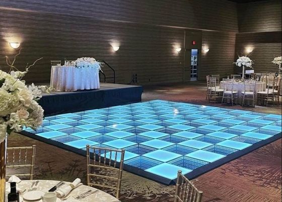 P4.81 LED Dance Floor Wedding Dance Floor For Event Party Magnet 3D LED Full Color Panels