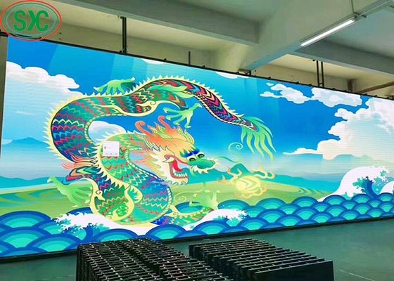 Good price High Resolution Indoor LED Die-Cast Aluminum Enclosure 2500nits With Slim Cabinet online