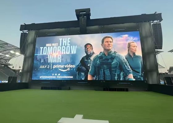 SMD P4 Outdoor High Brightness Full Color LED Advertising Display Video Wall Waterproof High Dot Density 62500