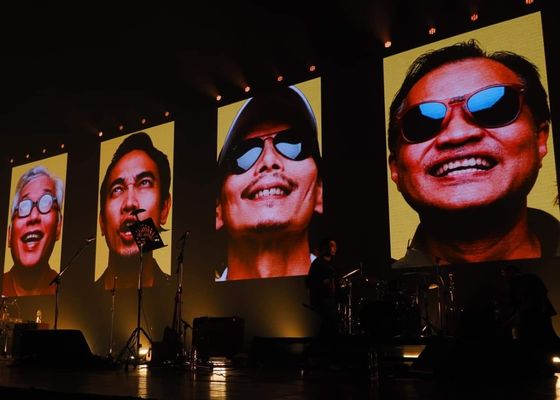 Good price Rental Rental Die-Cast Aluminum Cabinet Suspended LED Display Light Aluminum Cabinet 3840HZ HD P1.56 1R1G1B online