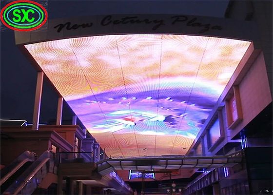 P8 Outdoor Waterproof Full Color Advertising Hanging Led Display Screen Billboard High Brightness