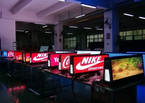 96*32 Cm Text Function Car LED Sign Display with Asynchronous Control Drive Mode and Display Function Text