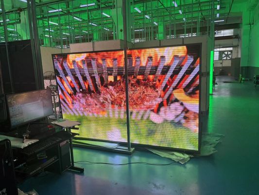 Good price Rental Die-Cast Aluminum Screen Stadium LED Display Full Color Nova System Outdoor P6.67 online