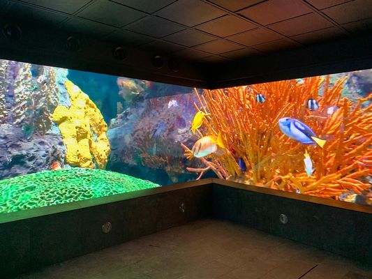 P5 Outdoor Advertising LED Curved Screen SMD2121, Brightness 2500 Nits