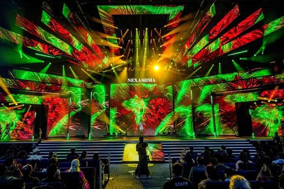 Good price Energy Saving Ultra-Thin P4 RGB LED Rental Screen Full Color Waterproof LED Screen 42500 Dots/Square Meter online