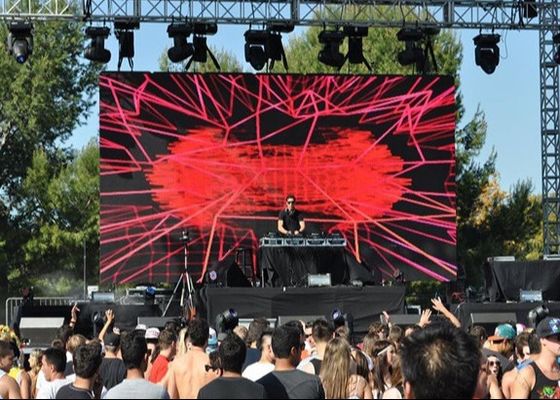 Good price P4.81 Outdoor LED Die-Cast Aluminum Screen , Train Station Outdoor LED Video Wall online