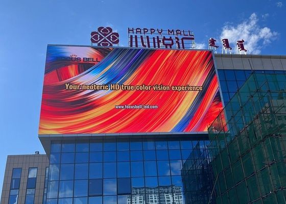 Good price Advertising Outdoor Full Color LED Display Screen P8 Fixed Waterproof IP65 1/16 Scan Mode online