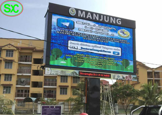 Good price DIP Large Full Color LED Display 12mm Pitch 1/4 Scan 192*192mm Module IP65 online