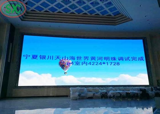 Good price SMD2121 P4 Indoor RGB LED Die-Casting Aluminum Screen Full Color Display Fixed Iron And Steel Cabinet online