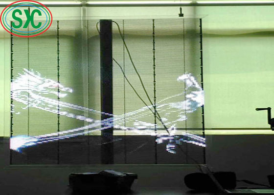 Good price Iron Cabinet Indoor Full Color Advertising LED Grid Screen With 3 Years Warranty online