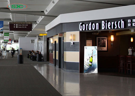 Good price P3 Poster HD Standing Screen Indoor Advertising LED Display Machine online
