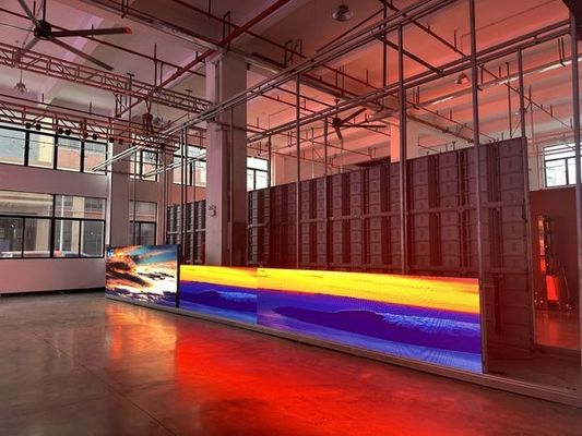 Good price P2.5 SMD Full Color LED Curtain Wall Display, LED Stage Curtain Screen High Resolution online