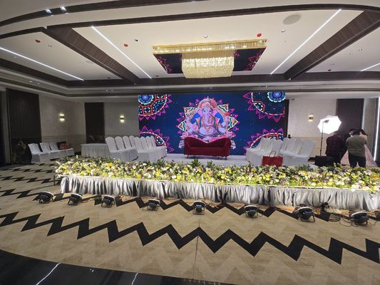 Good price P3 Indoor Led  Display For Stage Video Backdrop P3 Led display screen 576x576mm ，3840hz refreshrate，1000 brightness online