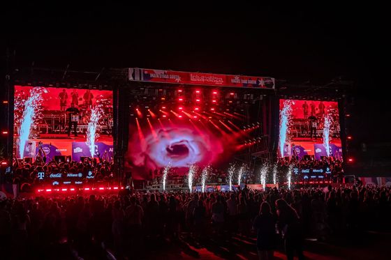 Good price Iron Box Screen Advertising Outdoor Waterproof Full Color LED Display, High Brightness Concert LED Screen IP65 online