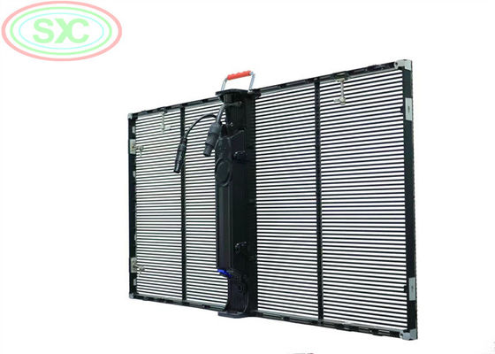 Good price Hanging LED screens transparent LED display 1000*500MM adjustable brightness online