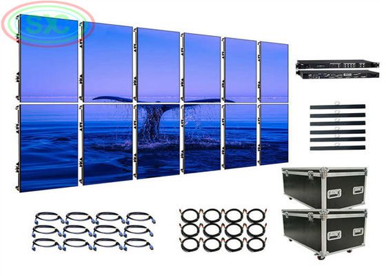 P4.81 LED panel 500*500mm or 500*1000mm, SMD high resolution LED wall LED screen