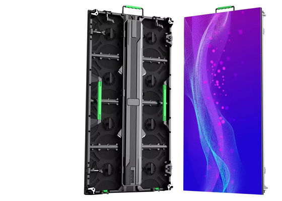 Good price HD Die-Cast Aluminum Waterproof Customizable Outdoor P3.91 10mm Transparent Glass Display Wall online