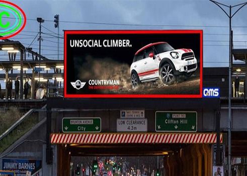 Good price Outdoor Waterproof And Moistureproof Solid/Iron Box HD 250*250mm P4.81 LED Advertising Screen online
