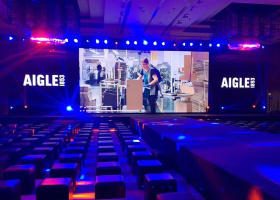 Good price HD Die-Casting Aluminum Cabinet Rental Screen Small Pitch P1.923 LED Advertising Screen Movie Projection online