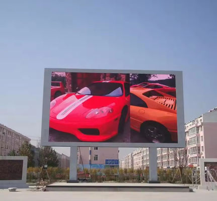 Good price Full Color Front Maintenance P10 Outdoor Large LED Display Screen For Advertising online