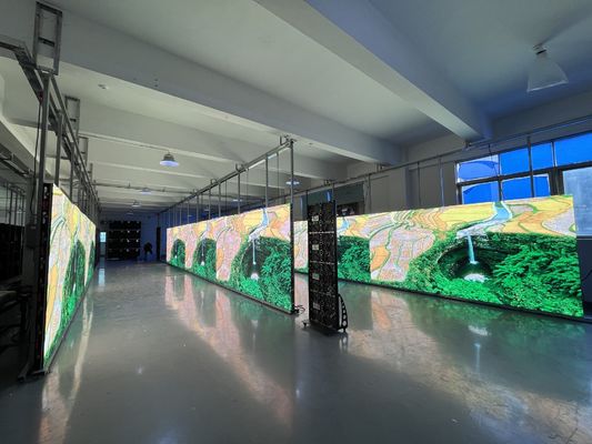 Brightness GOB LED Display with 1500 Bit Brightness 320*160mm Led Module 640*640MM Cabinet Size