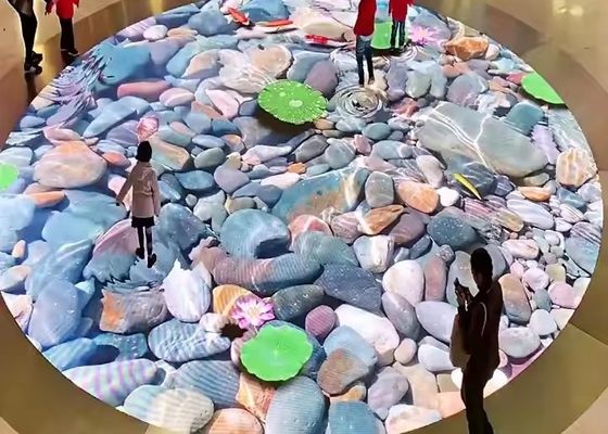 3840hz/s Refresh Rate Sparkling Light Dance Floor Module Qty W2 X H4 8PCS for Any Temperature Range -20°C To 60°C